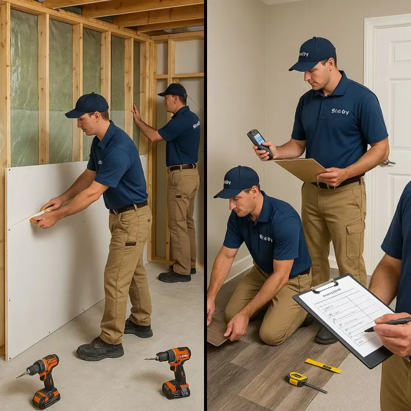 Repairs and Reconstruction process in Eden Valley, MN